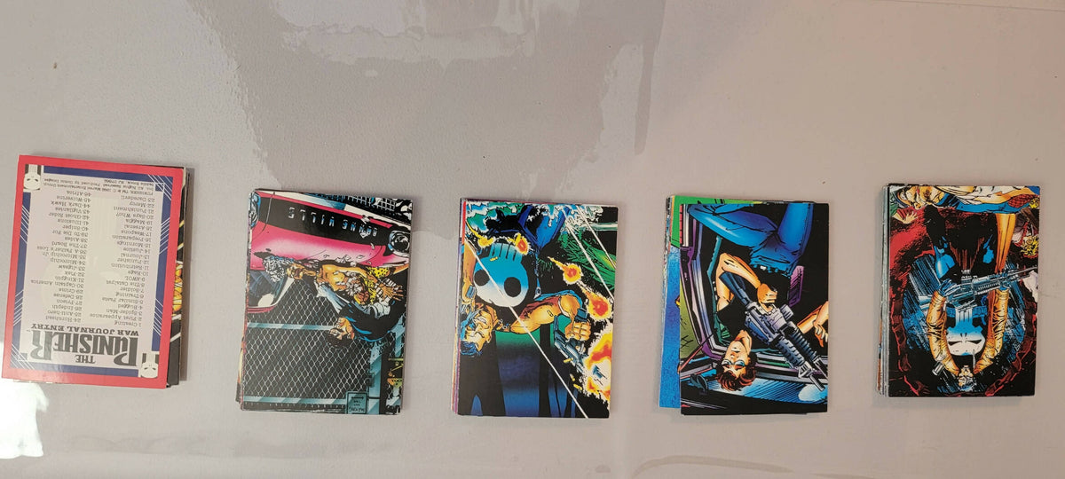 The Punisher War Journal Entry (1992) Incomplete Set - Everything Comics