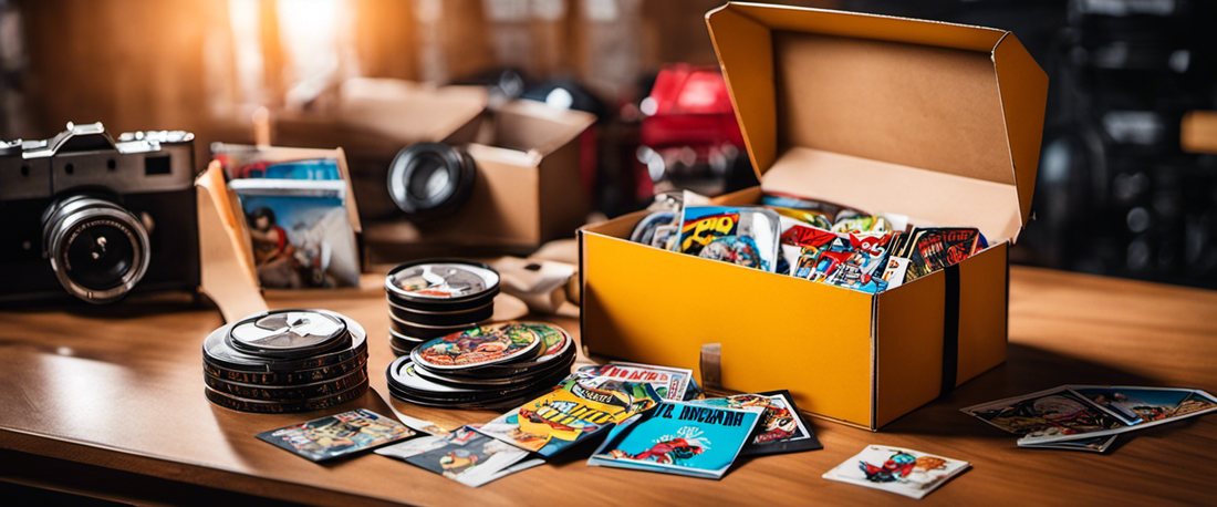 Comic book subscription box