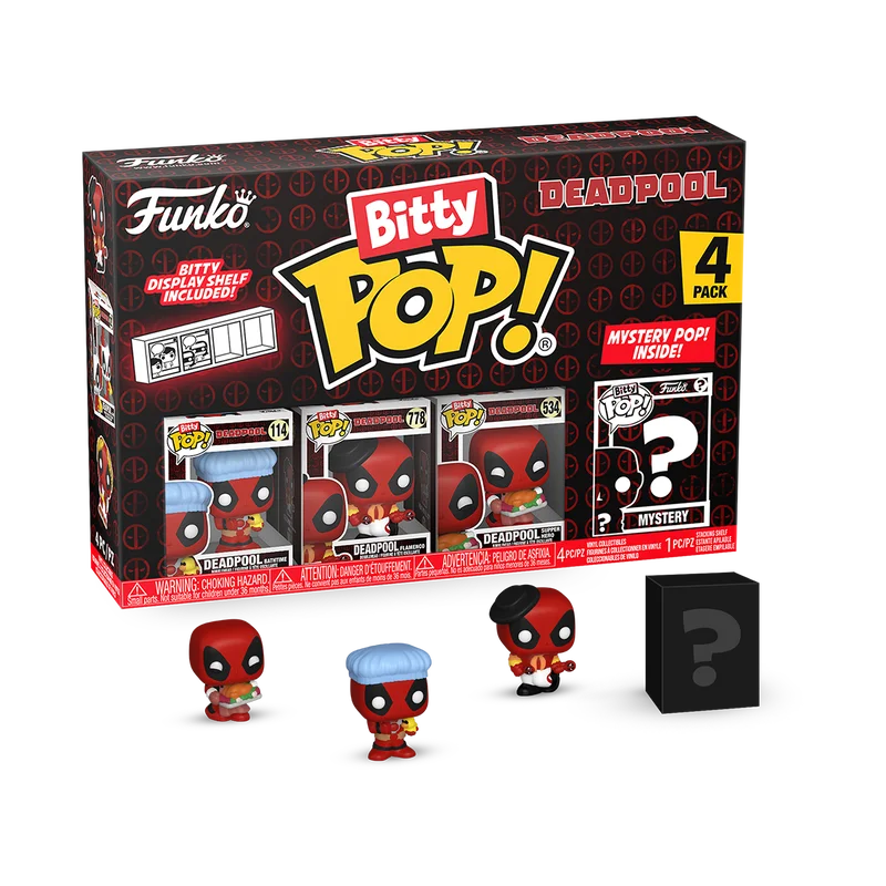 Funko Bitty Bop - Deadpool - Everything Comics