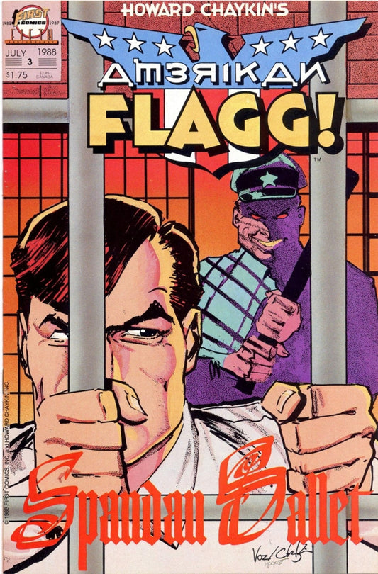 Howard Chaykin's American Flagg #3 (1988)